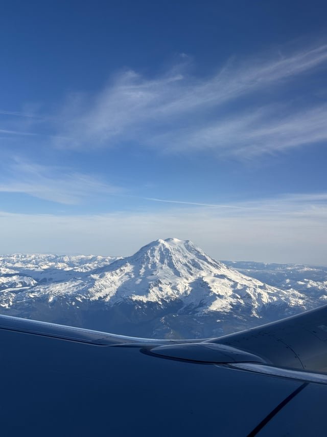 Caught a glimpse from my flight on Thanksgiving