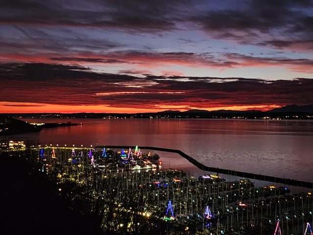 Great sunset Seattle!