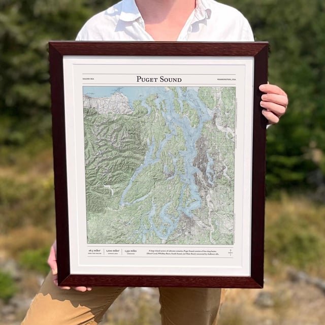 My map of the Puget Sound