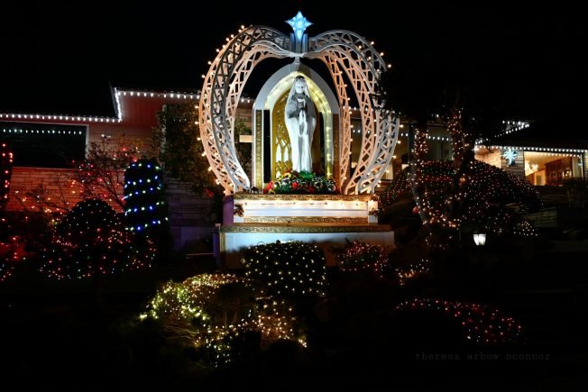 TONIGHT’S LIGHTS: Gai Family’s Madonna illuminated again