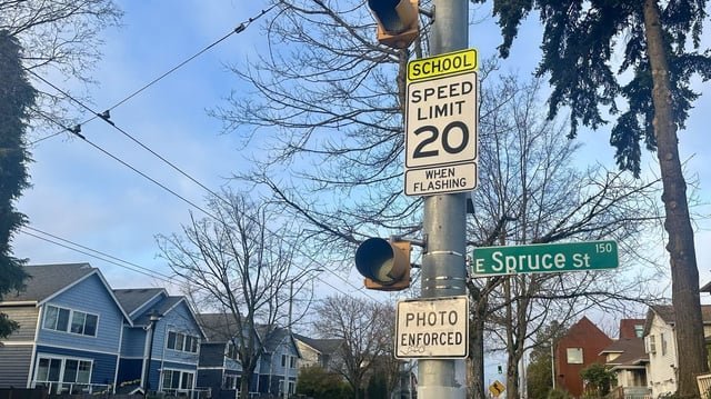 Seattle plans to double school zone speed cameras next year