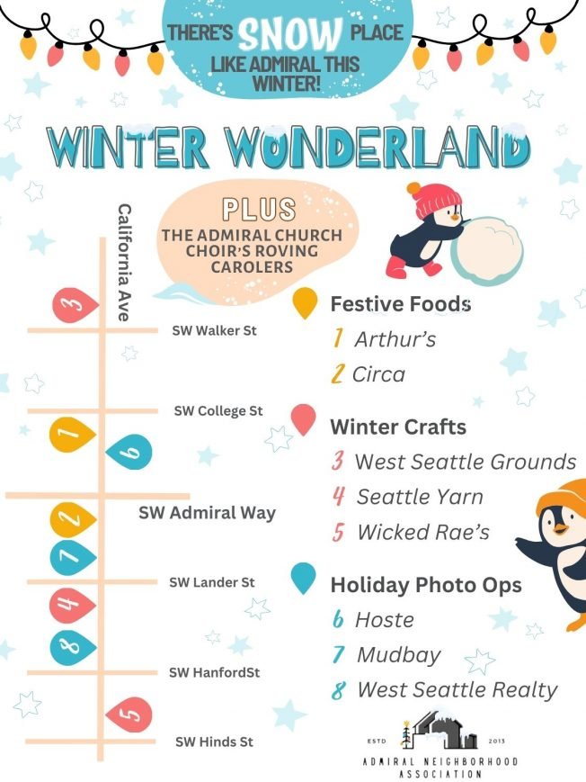 WEEKEND PREVIEW: ‘Winter Wonderland’ fun Saturday in Admiral