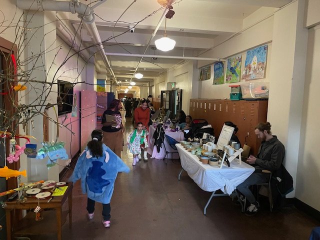 HAPPENING NOW: Delridge Winter Market, bustling!