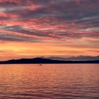 Incredible sunset in Seattle!