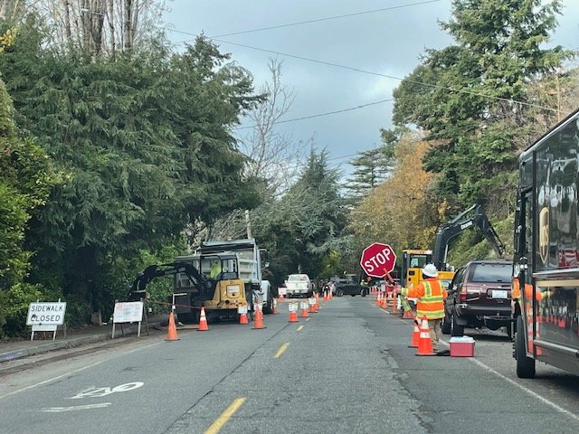 You asked, so we asked: Progress report on Beach Drive gas-pipeline work, lasting longer than planned