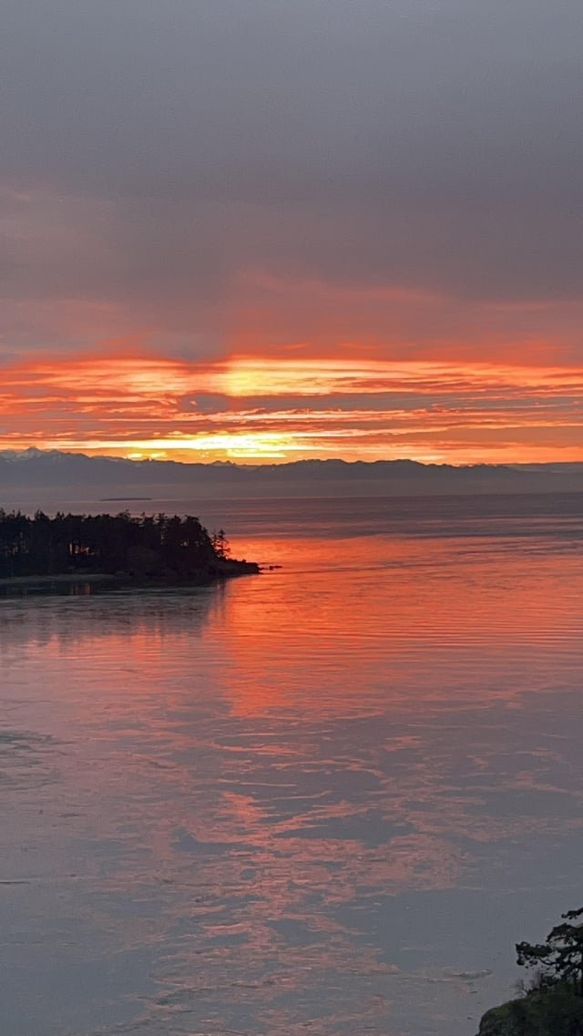Deception pass sunset is ❤️
