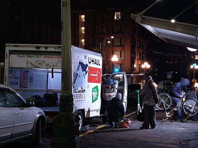 If you lost a Uhaul, it’s on 2nd and Seneca