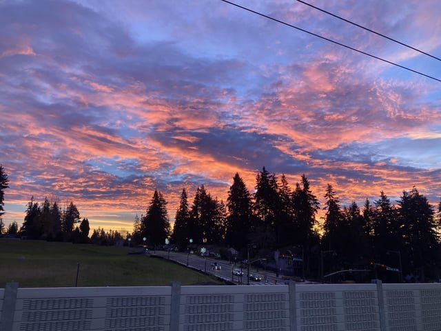 View from Mountlake Terrace transit center