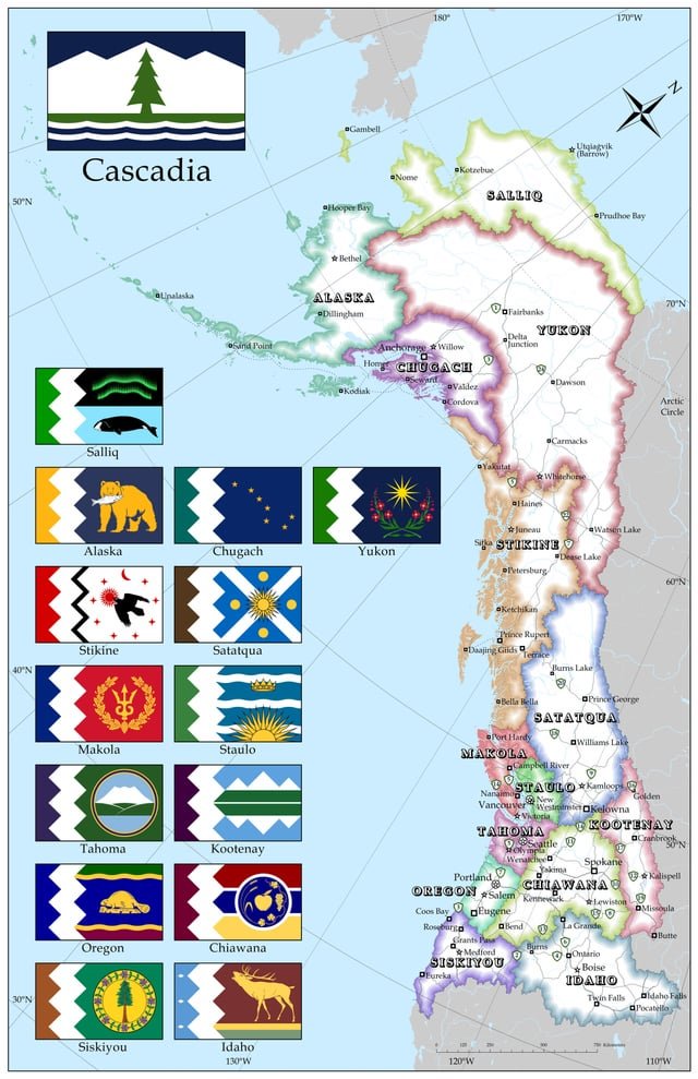 My Country, the PNW – Seattle would be part of Tahoma