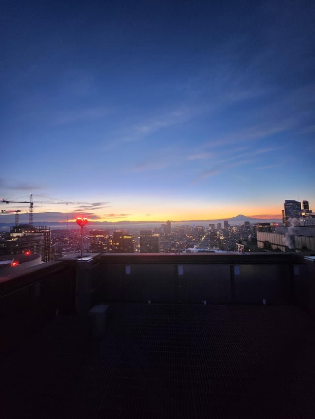 The weather has been incredible the last week