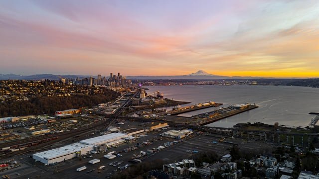 Pretty sunsets amidst the chaos