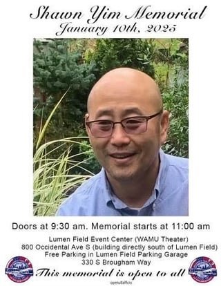 Remembering Shawn Yim – you may have known him as a Metro Operator. Open to all.