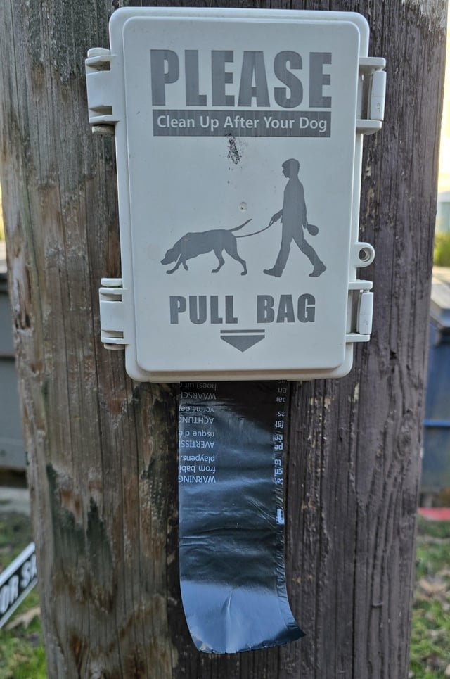 You shouldn’t have to, but putting one of these up will drastically improve your neighborhood. $30 well spent imo.