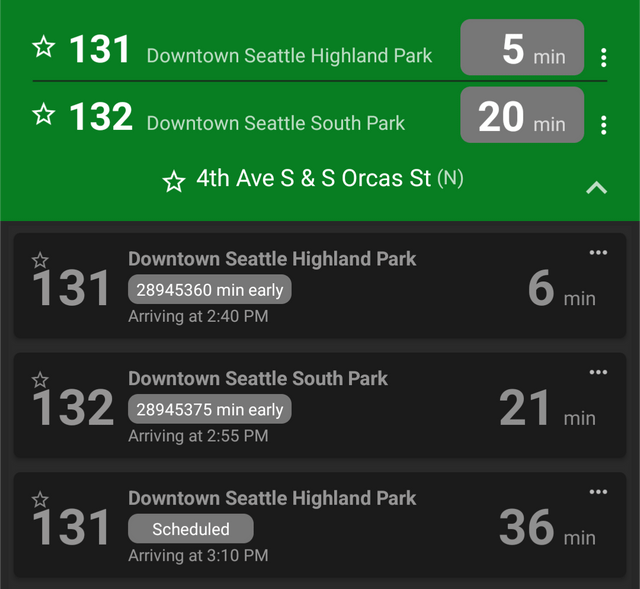 No way I’m gonna catch this bus