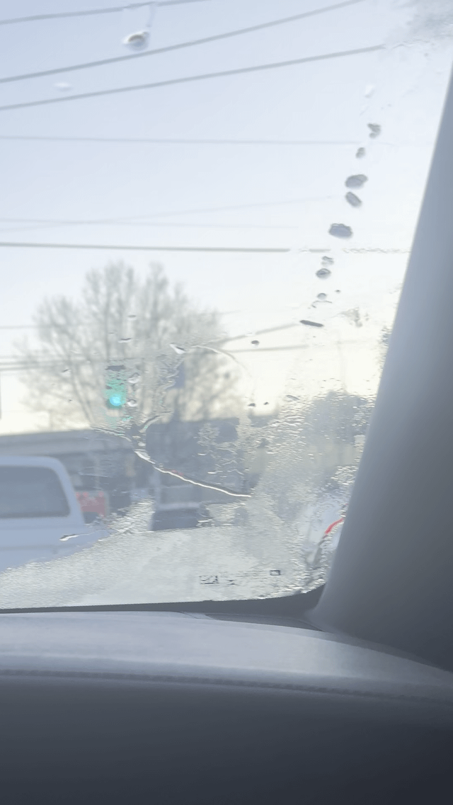 Was anyone else lucky enough to be behind the bubble truck this morning?