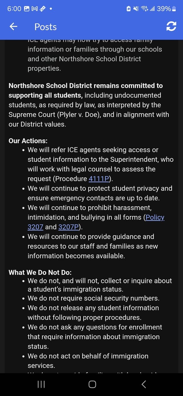 Proud of our kid’s school district today