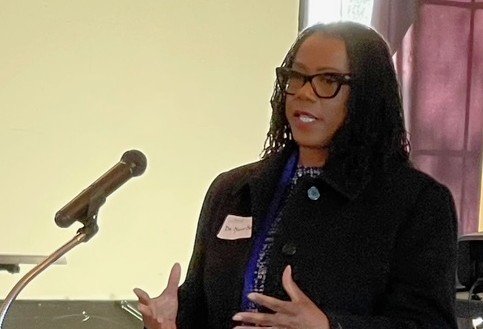 VIDEO: South Seattle College president Dr. Monica Brown visits Rotary Club of West Seattle and invites them to reciprocate