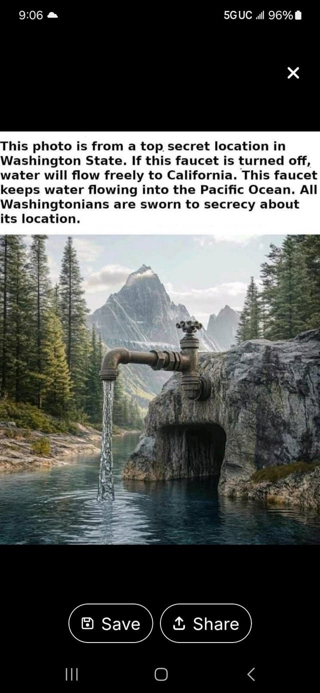 Trump’s faucet