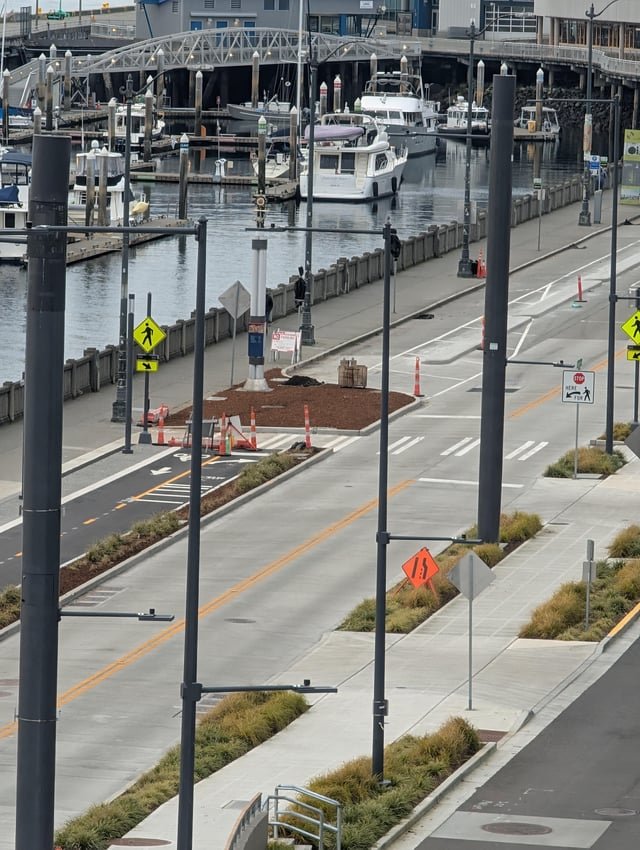 New Bike Lanes on the Waterfront
