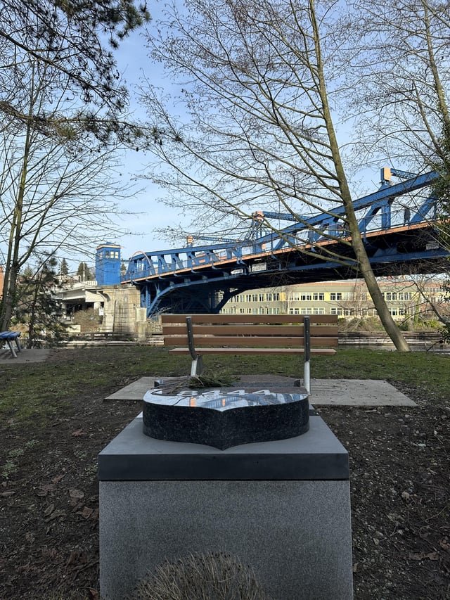 Tombstone under Fremont Bridge?