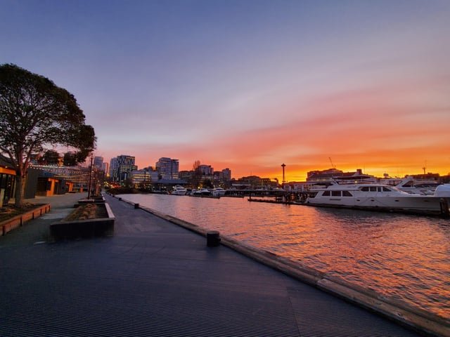 Seattle does sunsets really well