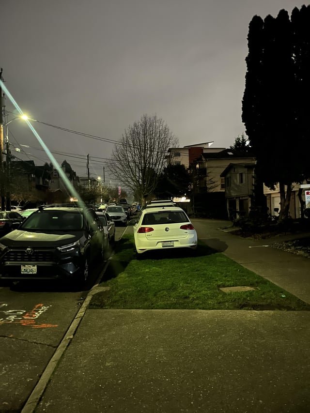 Ballard parking question
