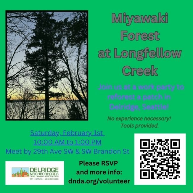 YOU CAN HELP: Plant a ‘Miyawaki Forest’ in West Seattle