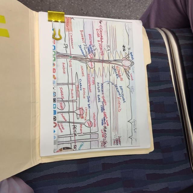 Hey UPS Geology Students, did you lose your homework on the light rail today?
