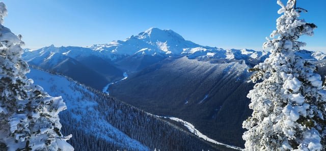 Tacoma always looks spectacular from the summit of Crystal Mountain!