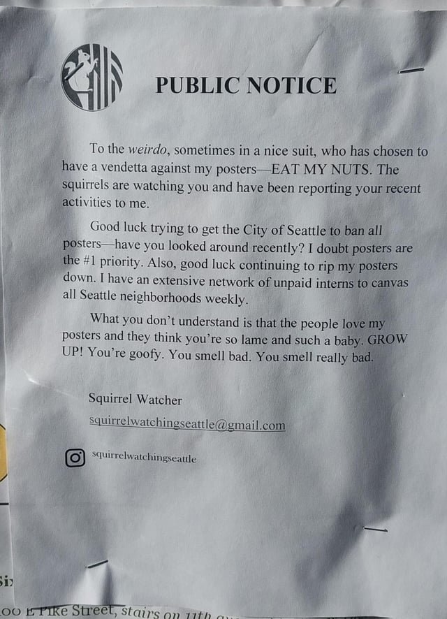 Wtf is happening in the squirrel community