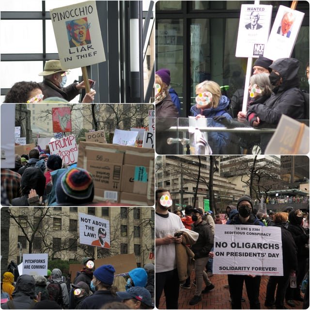 My favorite signs at the 50501 today.