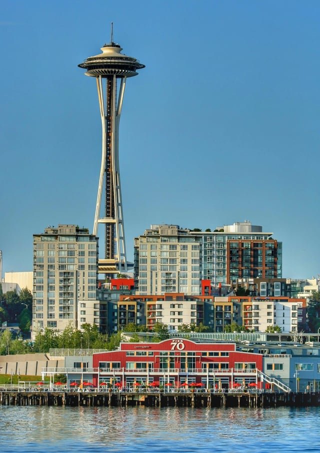 Pier 70 and the Space Needle