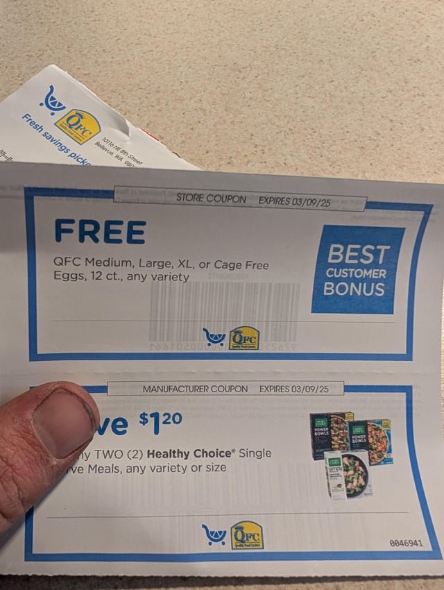 The fat cats at QFC getting generous