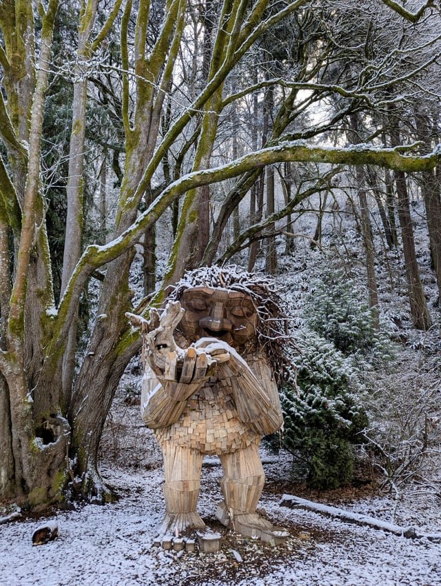 Happy snowy morning from Bruunidun!