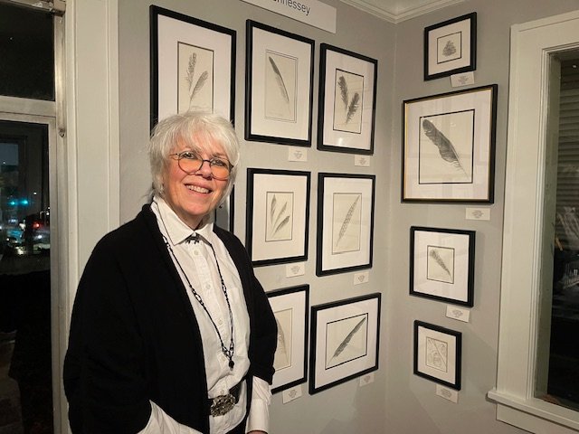 HAPPENING NOW: West Seattle Art Walk, frosty February edition