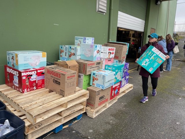 Ever wonder what happens before those Girl Scout Cookies get to you? See what happened today at WestSide Baby