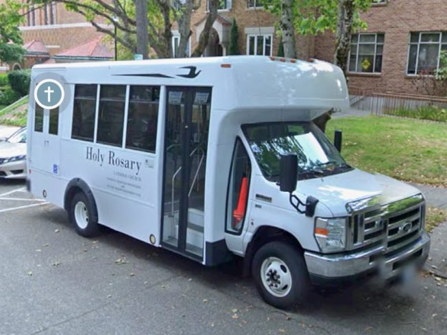 WEST SEATTLE CRIME WATCH: Holy Rosary Church bus stolen