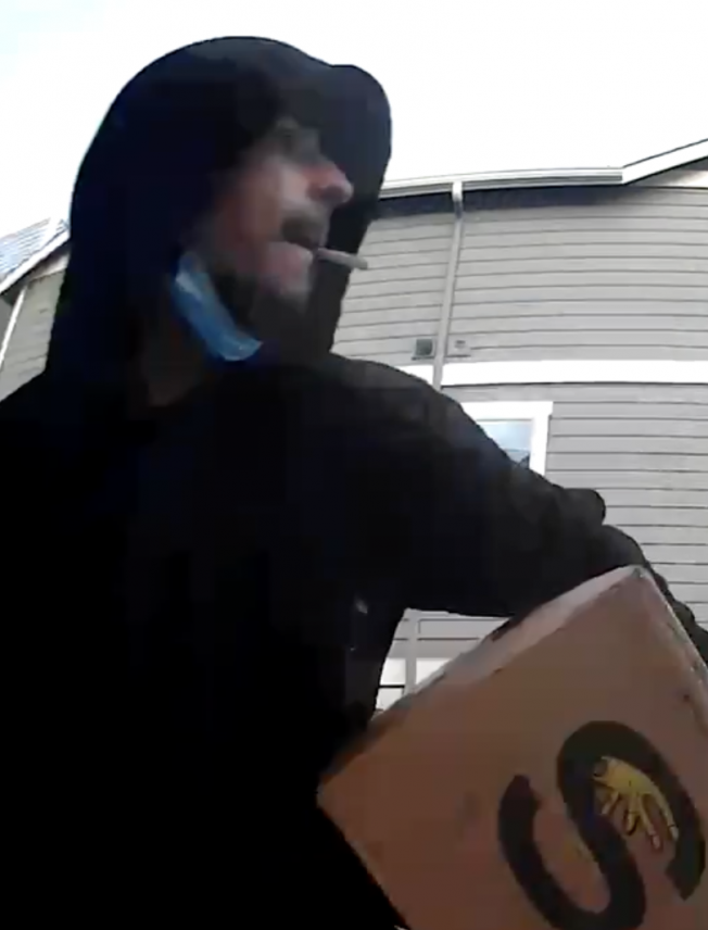 WEST SEATTLE CRIME WATCH: Stolen red CR-V; package taken; dumped clothes bag