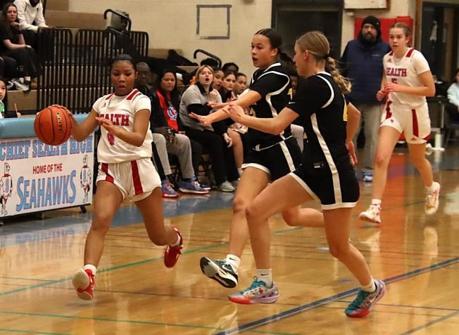 SPORTS: West Seattle HS vs. Chief Sealth IHS basketball, report #1: Girls’ varsity
