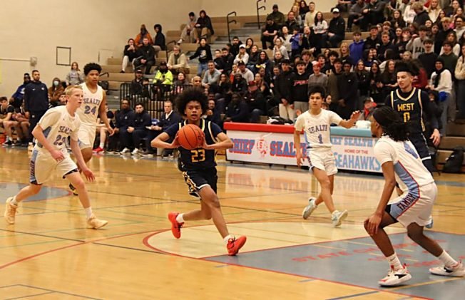 SPORTS: West Seattle HS vs. Chief Sealth IHS basketball, report #2: Boys’ varsity