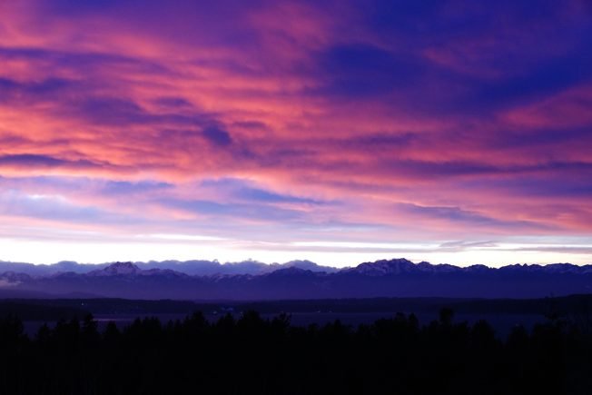 WEST SEATTLE SCENES: Sunset spectacle, and what preceded it