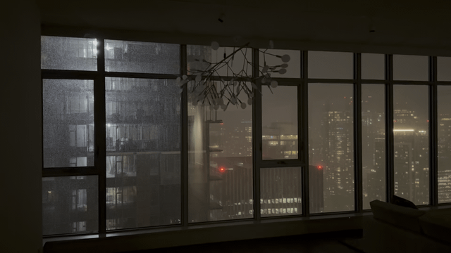 I wasn’t dizzy, it was just the building swaying. And flickering.