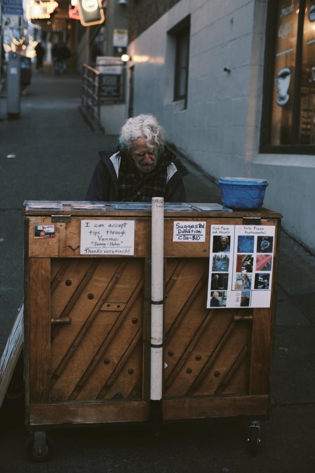 Jonny Hahn at Pike Place Market