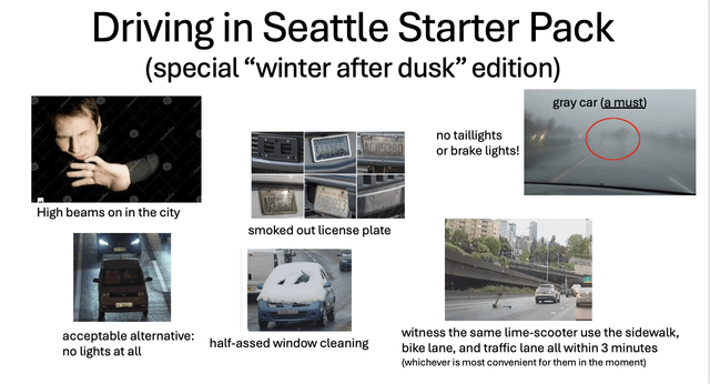 This meme was inspired by true events. (My commute home today)