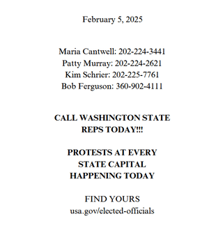 Call Your Reps Today!!