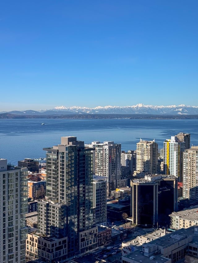 Another sunny day and a great view from my office