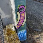 Anyone know who does the hot dog graffiti?