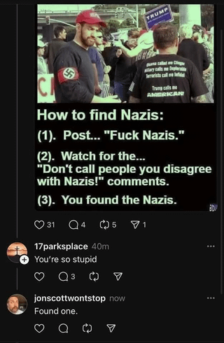 How to find Nazis 101