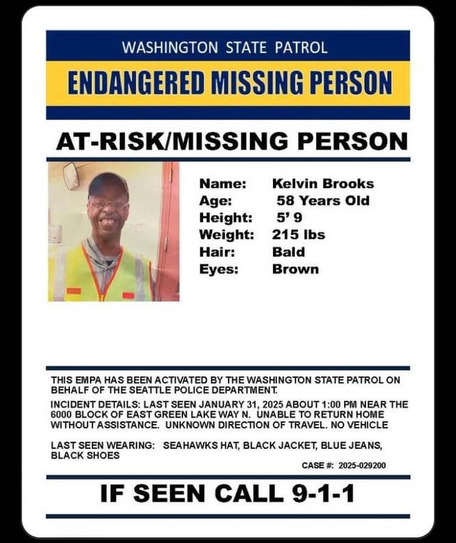 Missing person