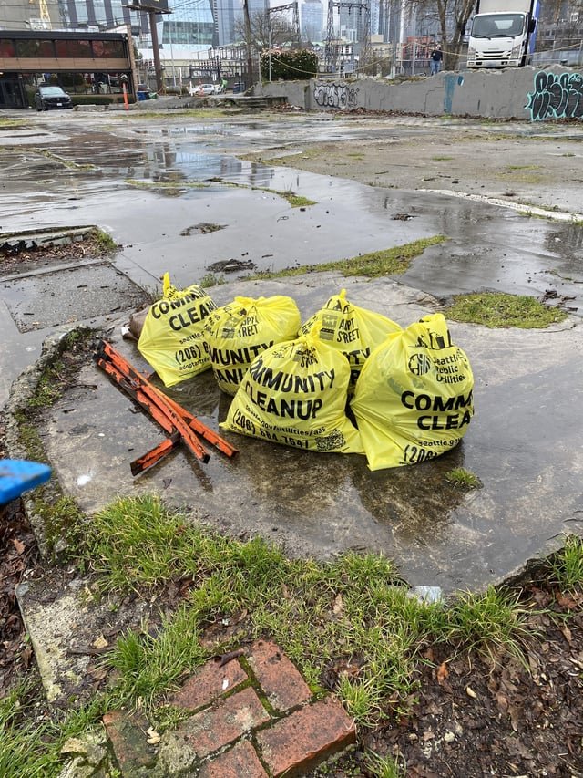 Try’n to do my part (5th & Harrison)